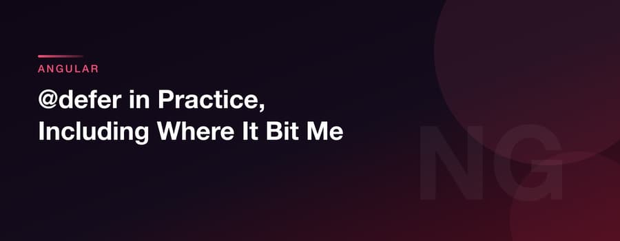 @defer in Practice, Including Where It Bit Me
